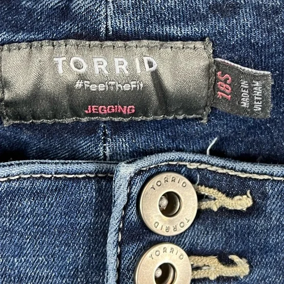 Torrid Jegging Super Soft Stretchy - Picture 5 of 8